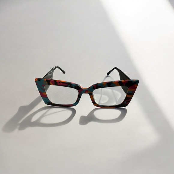 Multicolor Cat-Eye Frames For Glasses or Sunglasses - Picture 1 of 5